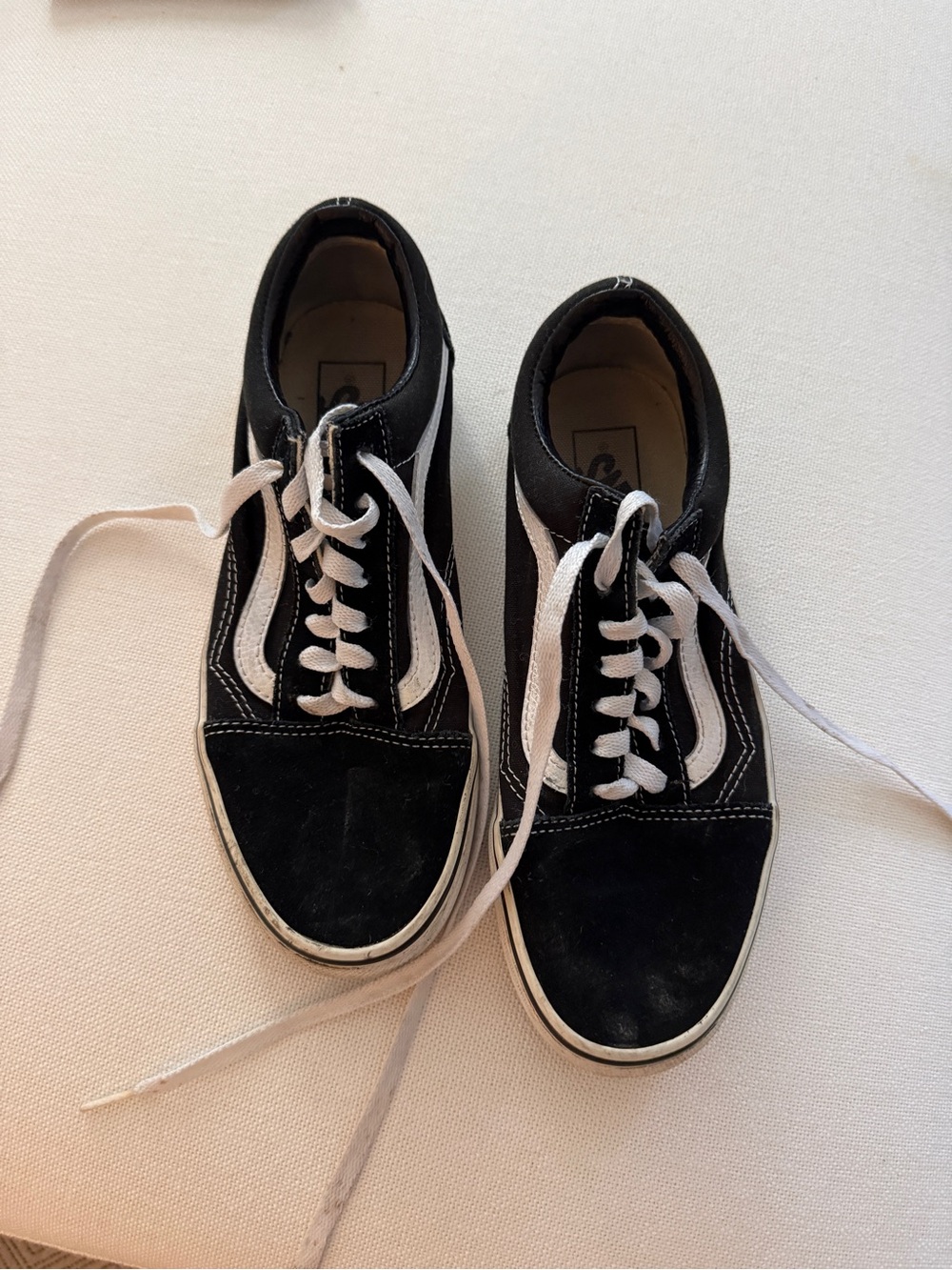 Vans Classic Old Skool Black/White Skate Shoes